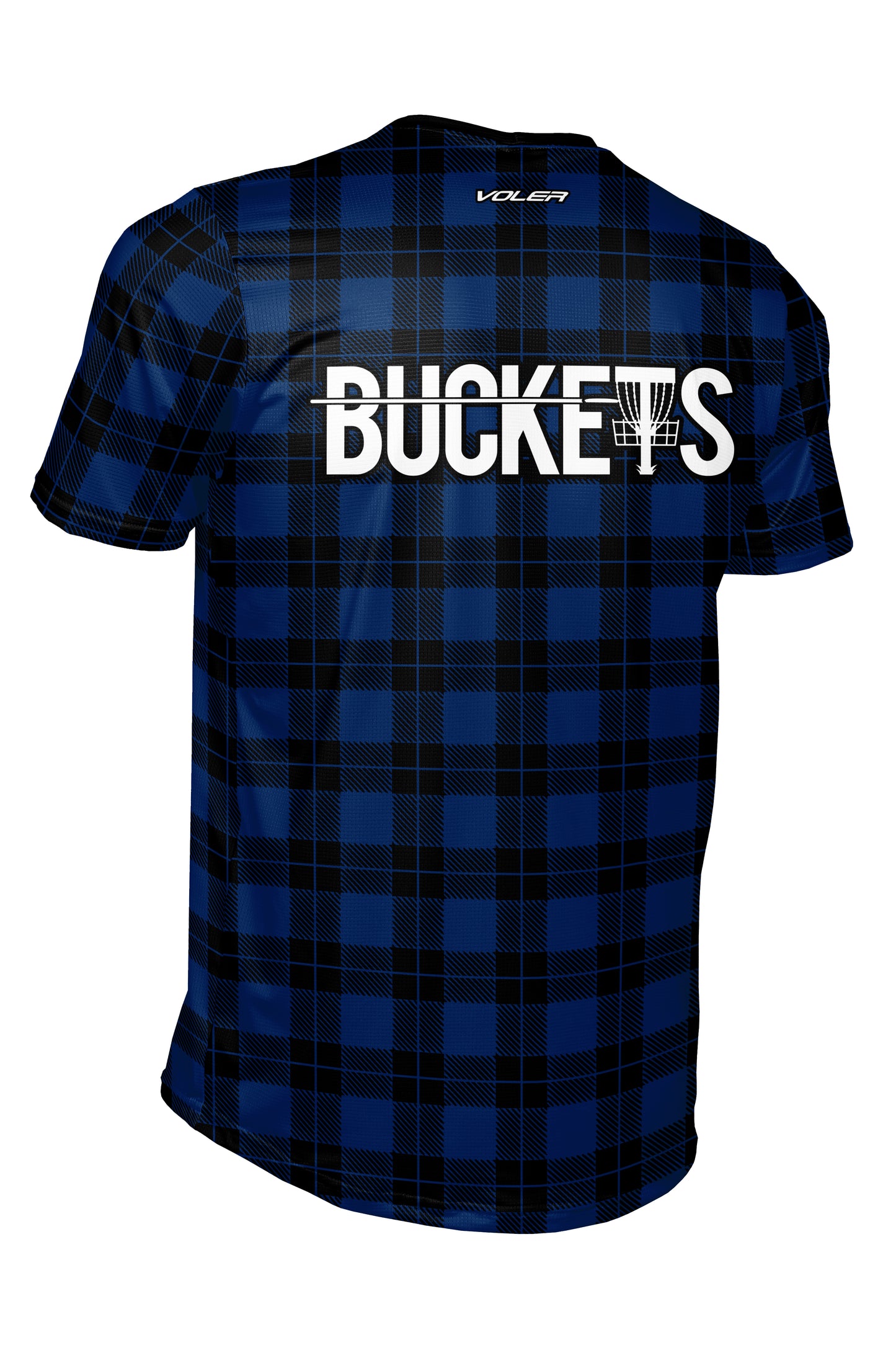 Buckets Disc Golf Jersey - MIDNIGHT PLAID
