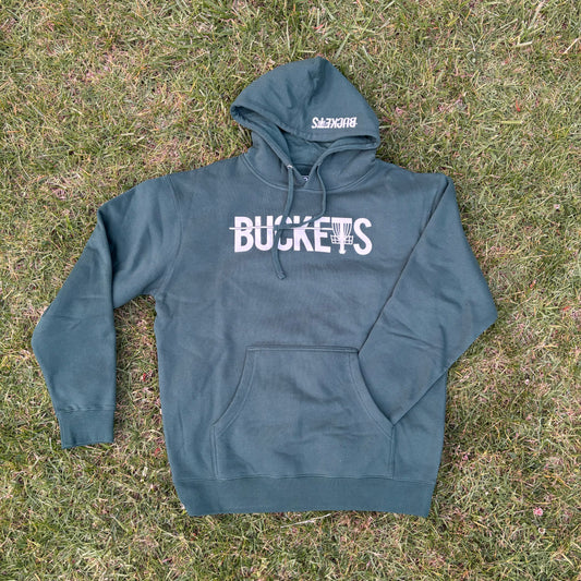 Buckets Disc Golf Hoodie - Forest Green