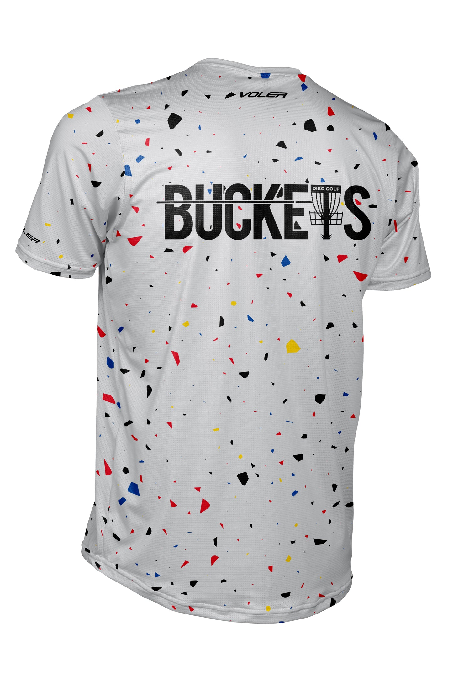 Buckets Disc Golf Jersey - RYB - Short Sleeve