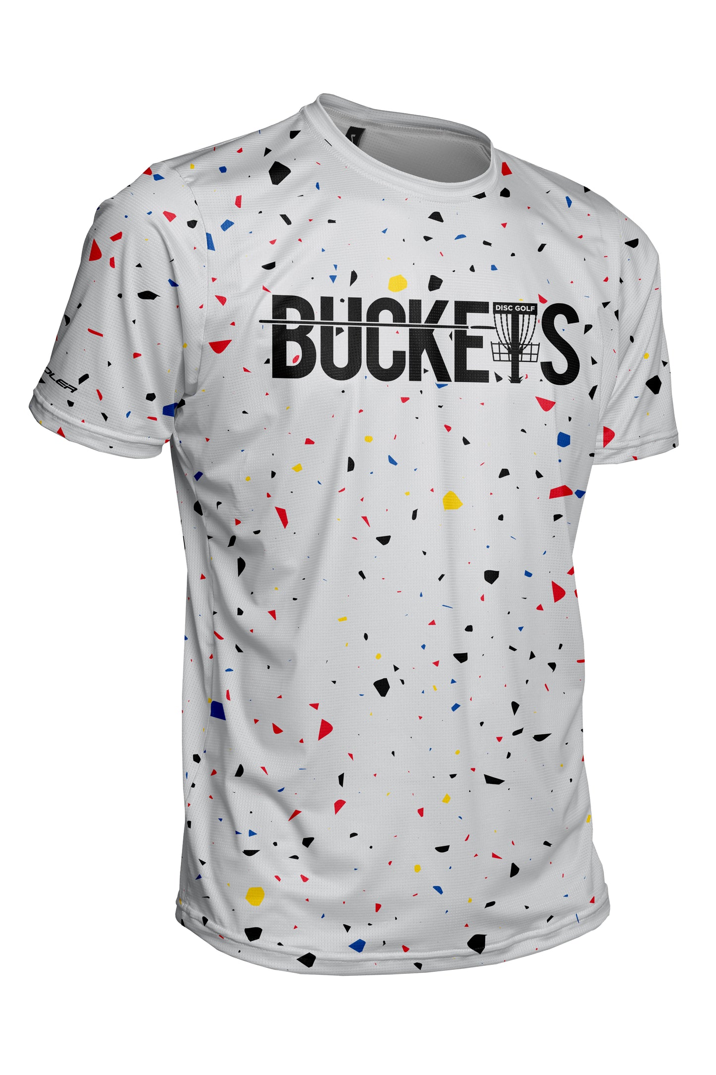 Buckets Disc Golf Jersey - RYB - Short Sleeve