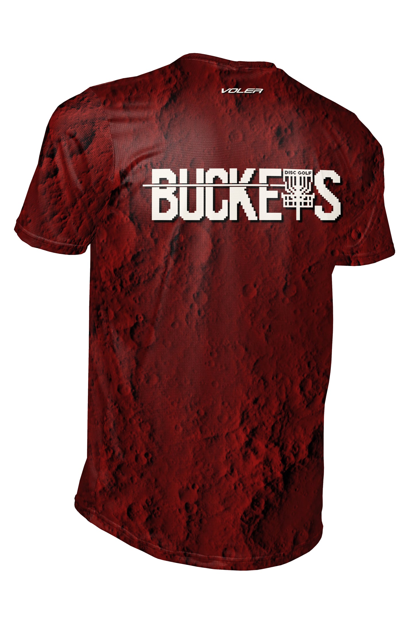 Buckets Disc Golf Jersey - Red Moon