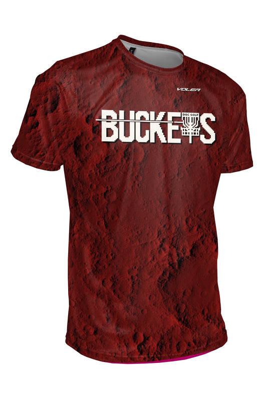 Buckets Disc Golf Jersey - Red Moon