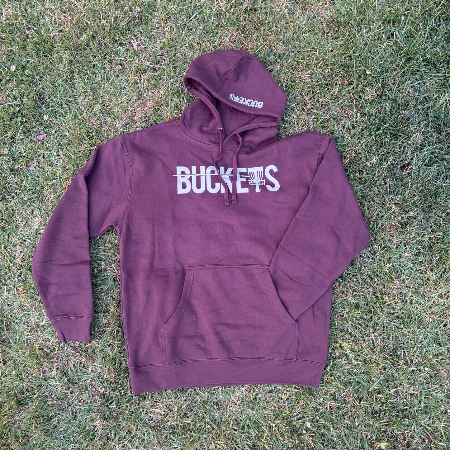 Buckets Disc Golf Hoodie - Brown